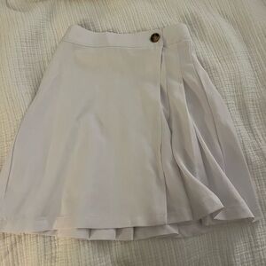 Wrap Button Skirt